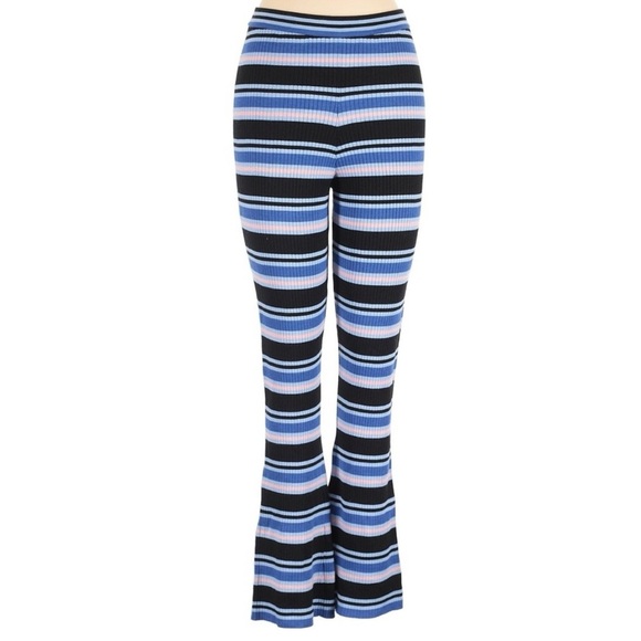 UNIQLO x MARNI Merino Blend Semi Flare Knitted Pants in Blue Sz. Small - Picture 9 of 15